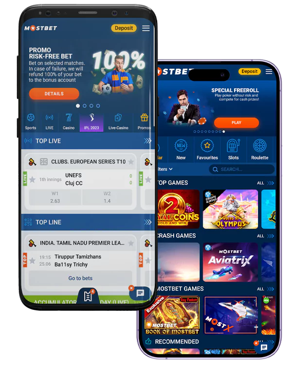 mostbet casino скачать на андроид