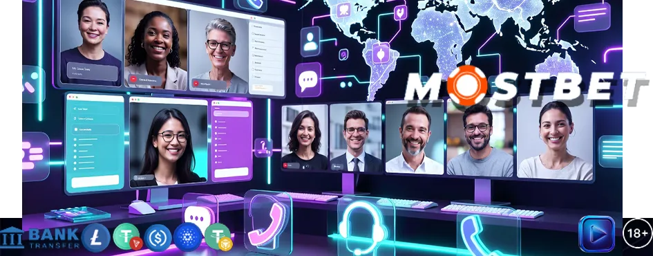Основные каналы связи Mostbet в Казахстане